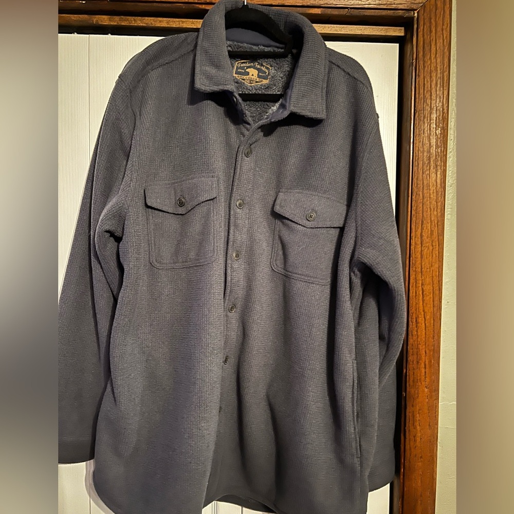 New men’s heavy button down shirt xxl